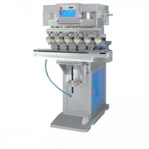 Meichao six colors semi-automatic shuttle pad printing machine 